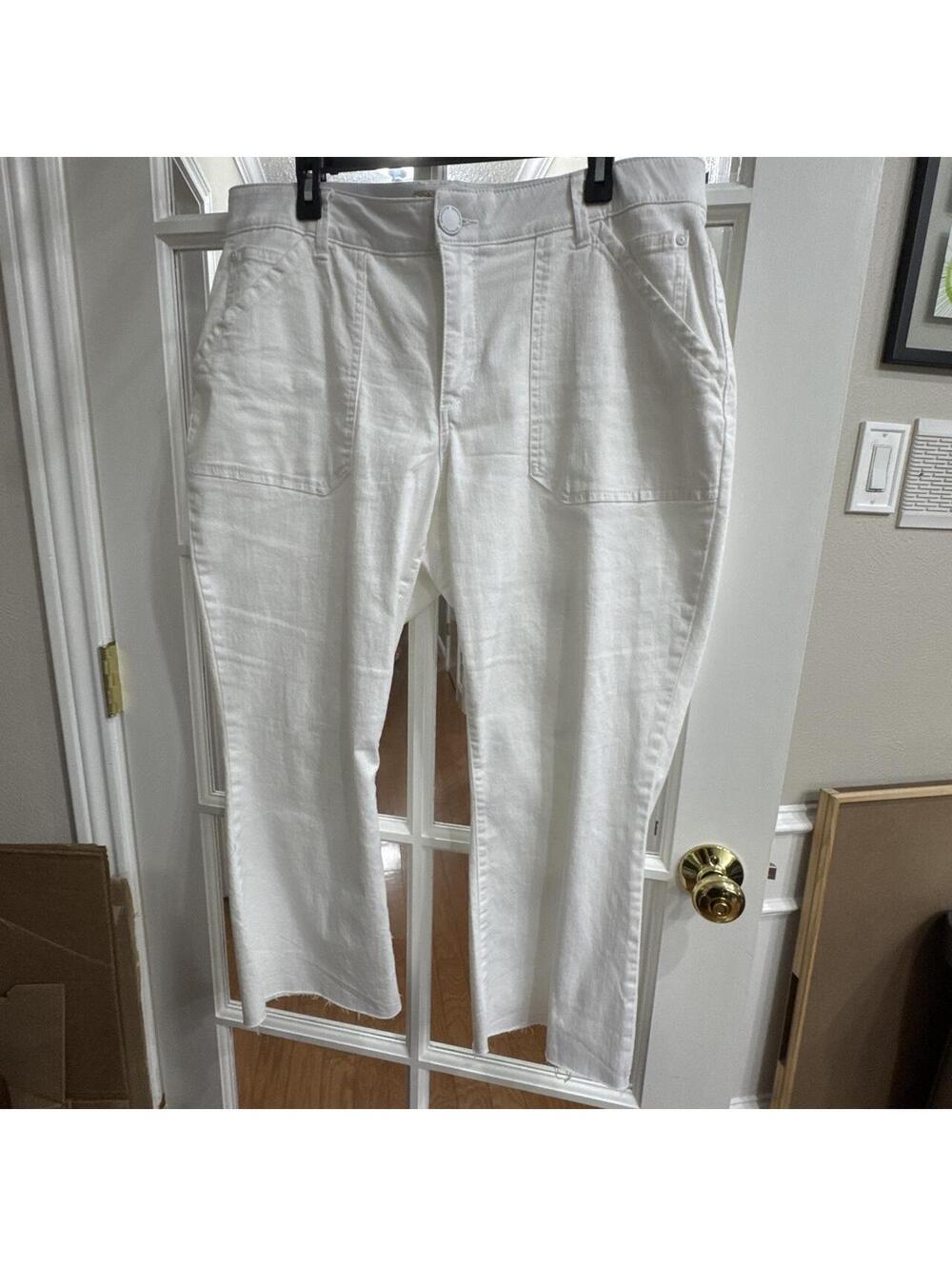Democracy Women's White Trousers